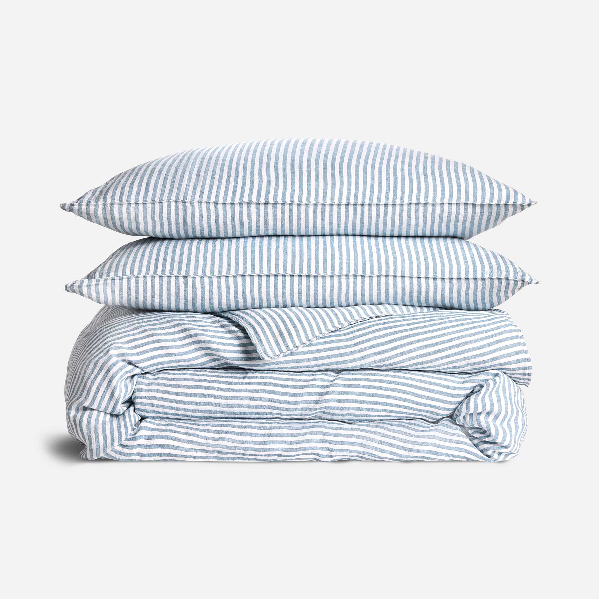 Washed European Linen Duvet Set