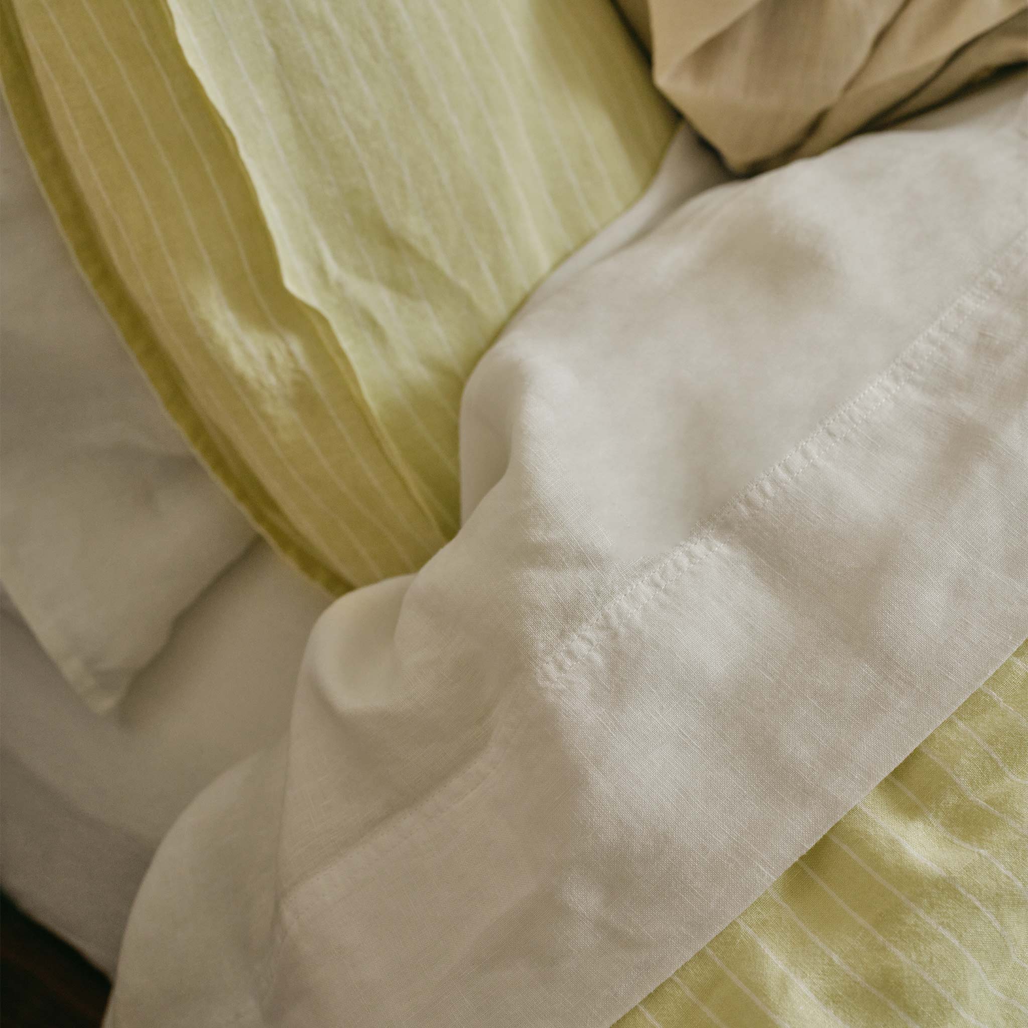 Washed European Linen Duvet Set