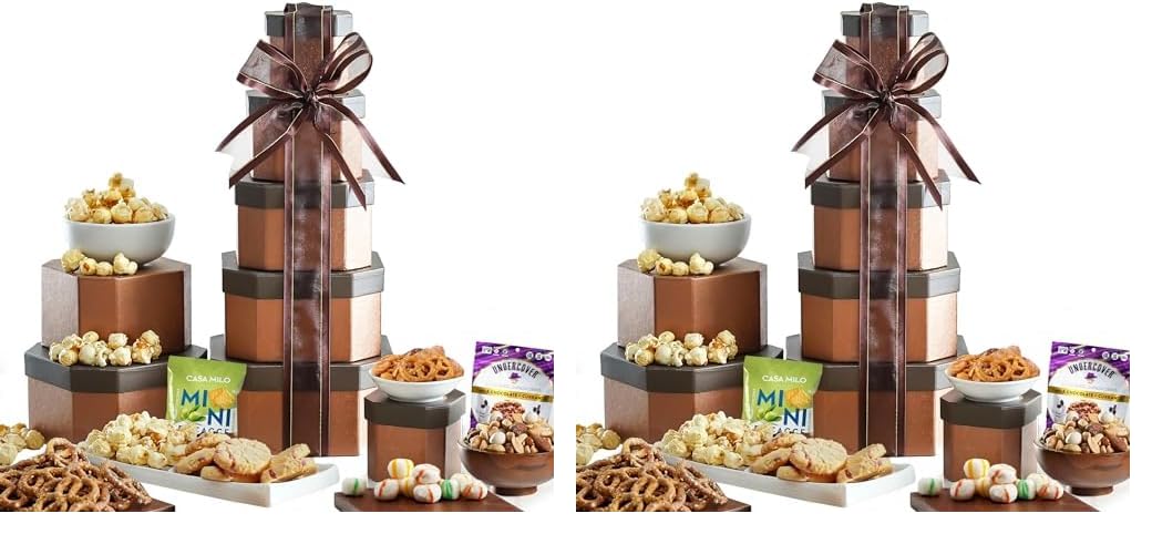 Gourmet Chocolate Gift Basket – Snack Box for Birthdays, Thanksgiving, Christmas, Appreciation & Care Packages