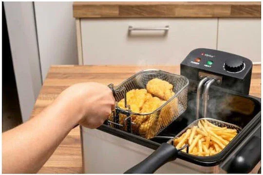 Alpina Deep Fryer 5L 鈥?Double Fryer with Adjustable Thermostat | 23163