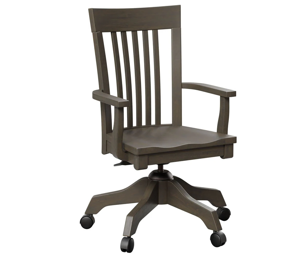 Amish Metro Slat Desk Chair