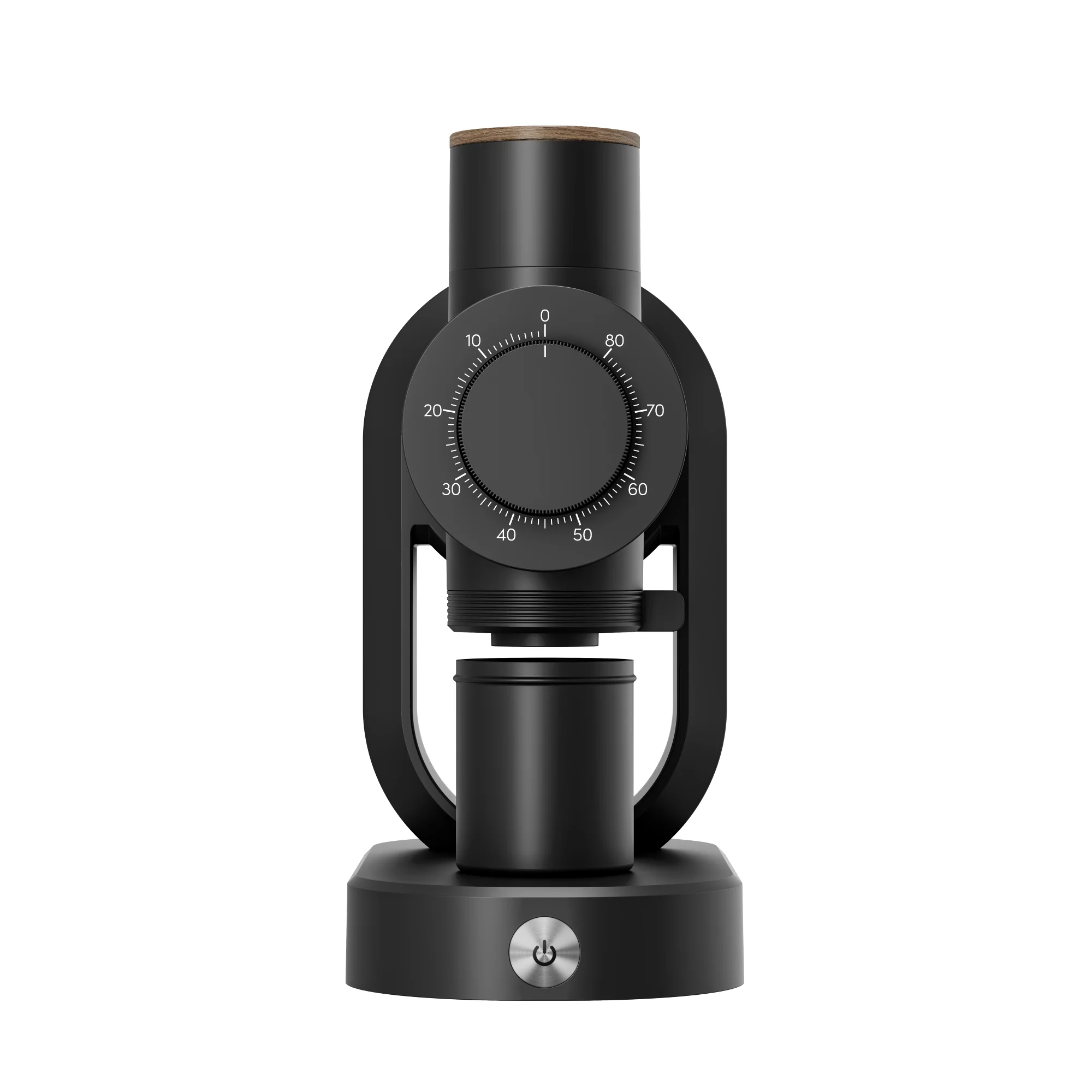 Geimori GU64 Single Dose Coffee Grinder with 64mm Flat Burr, Anti-Static Design, Stepless Adjustment, Adjustable RPM, Zero Retention