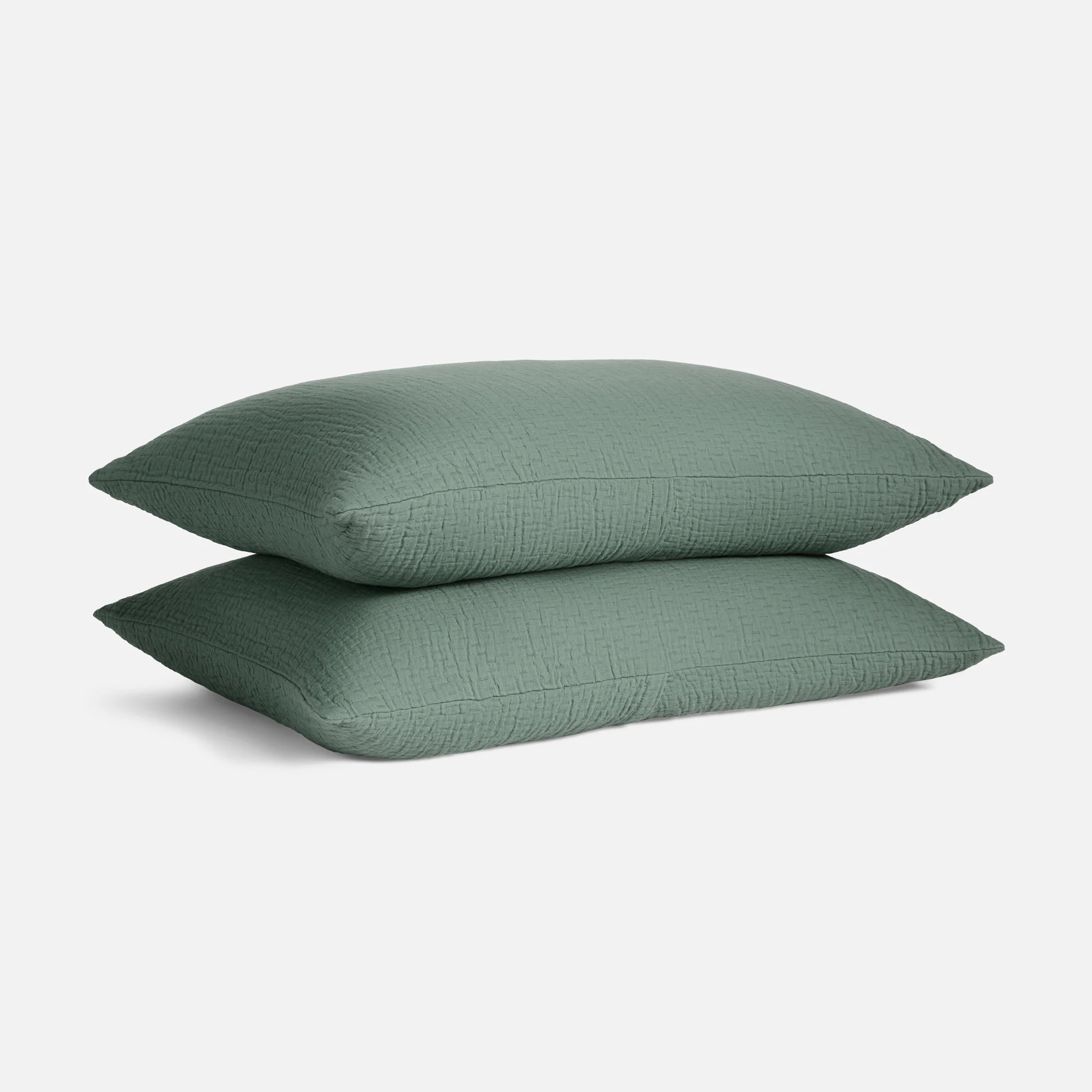 Breezeweave Crinkle Cotton Sham Set