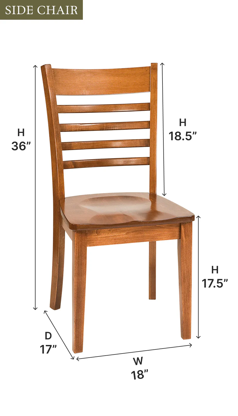 Amish Louisdale Dining Chair