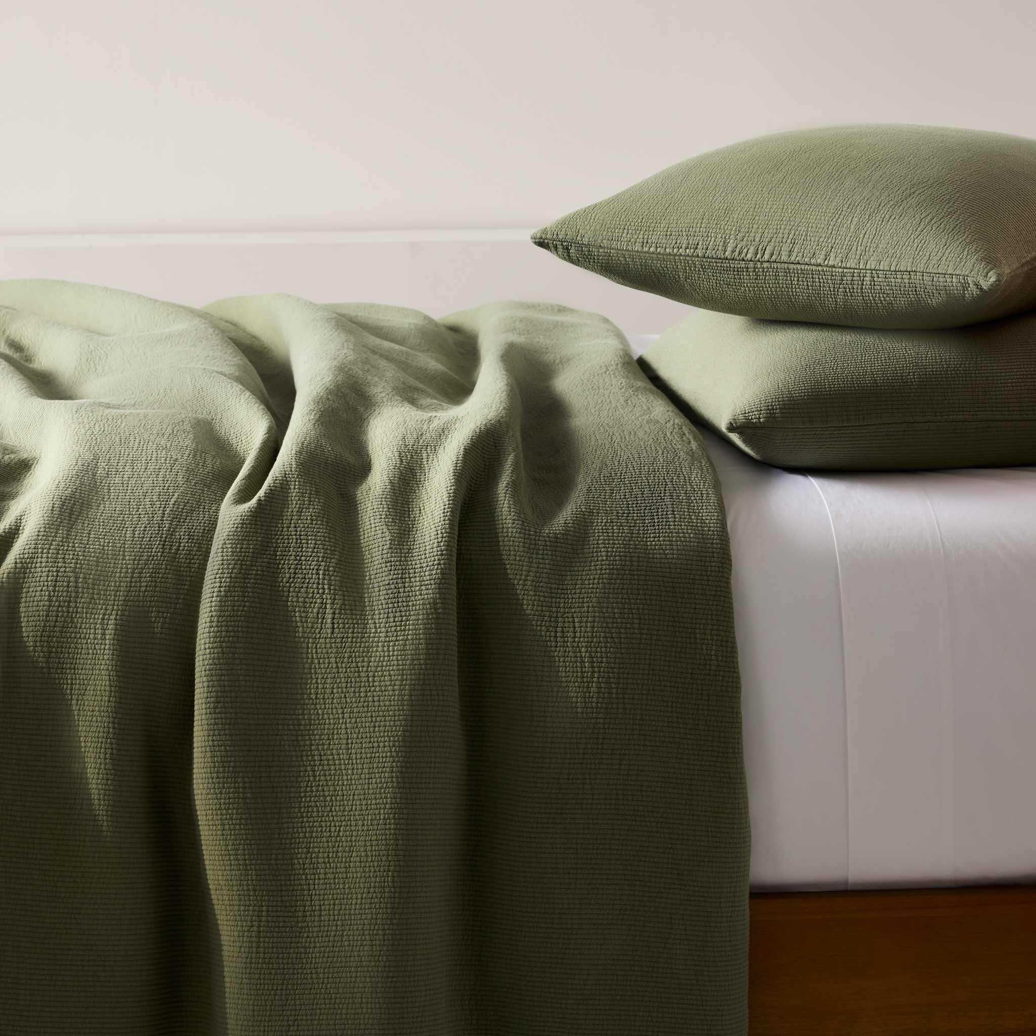 Ribbed Matelasse Duvet Set