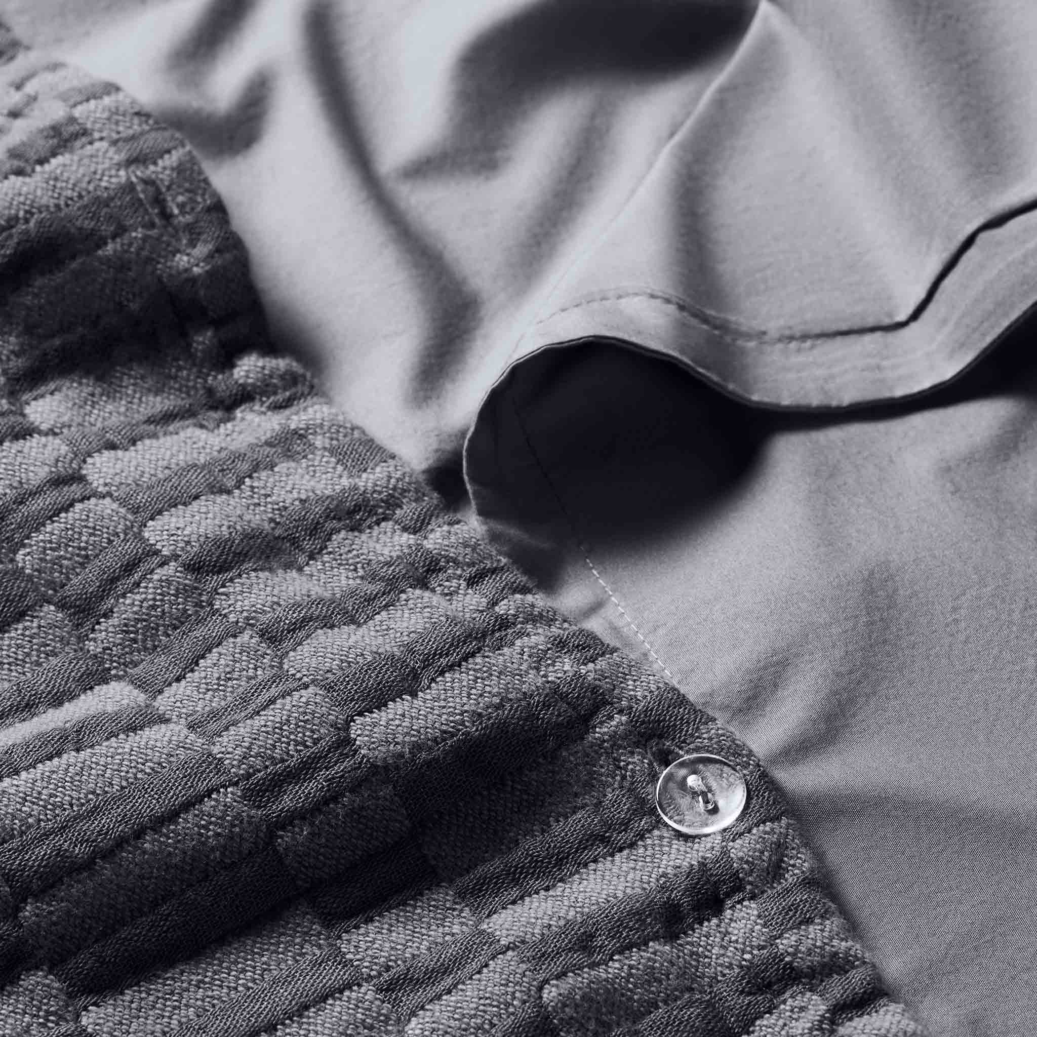 Woven Checkerboard Duvet Cover - Last Call