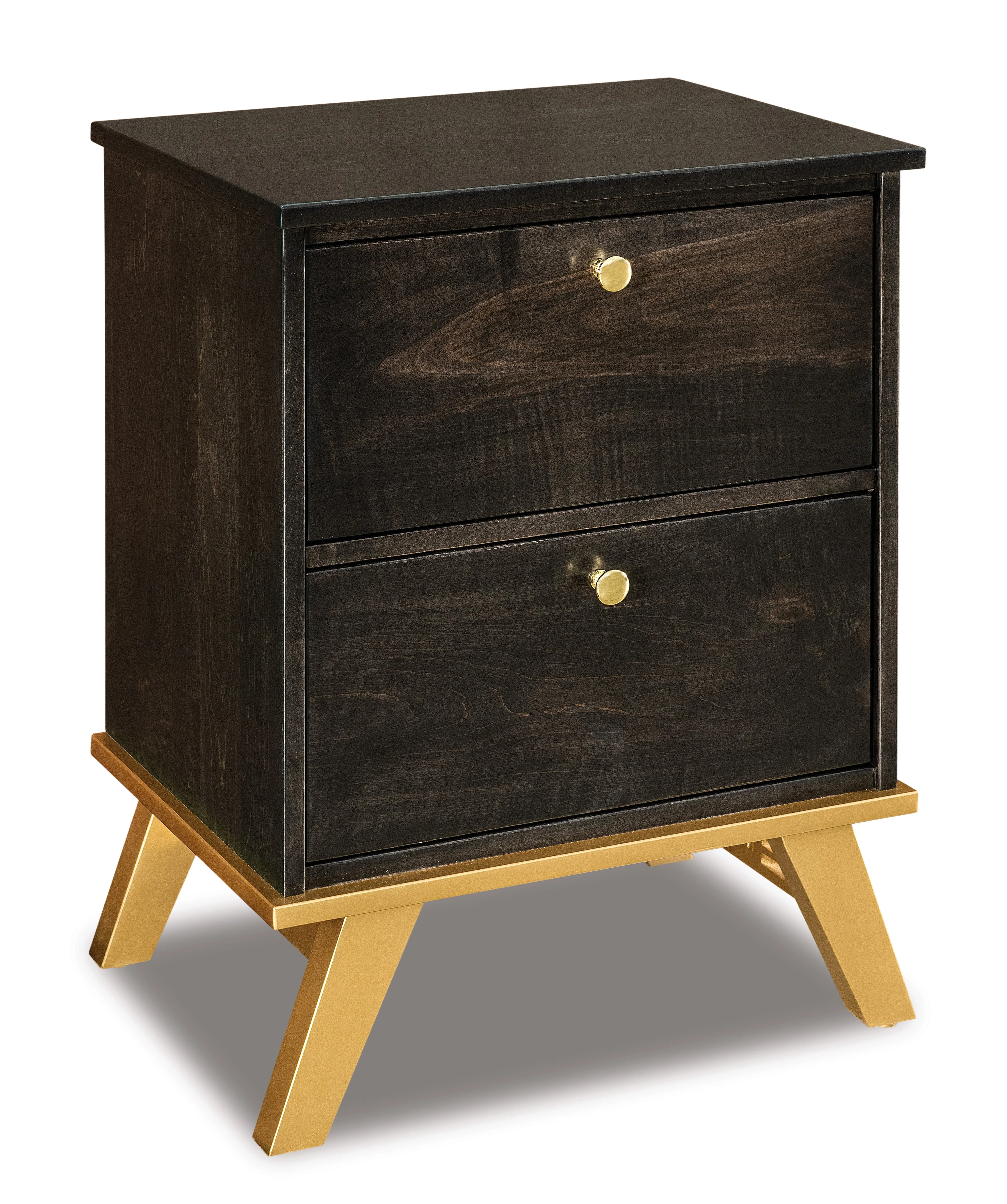 Amish Liberty Two Drawer Nightstand