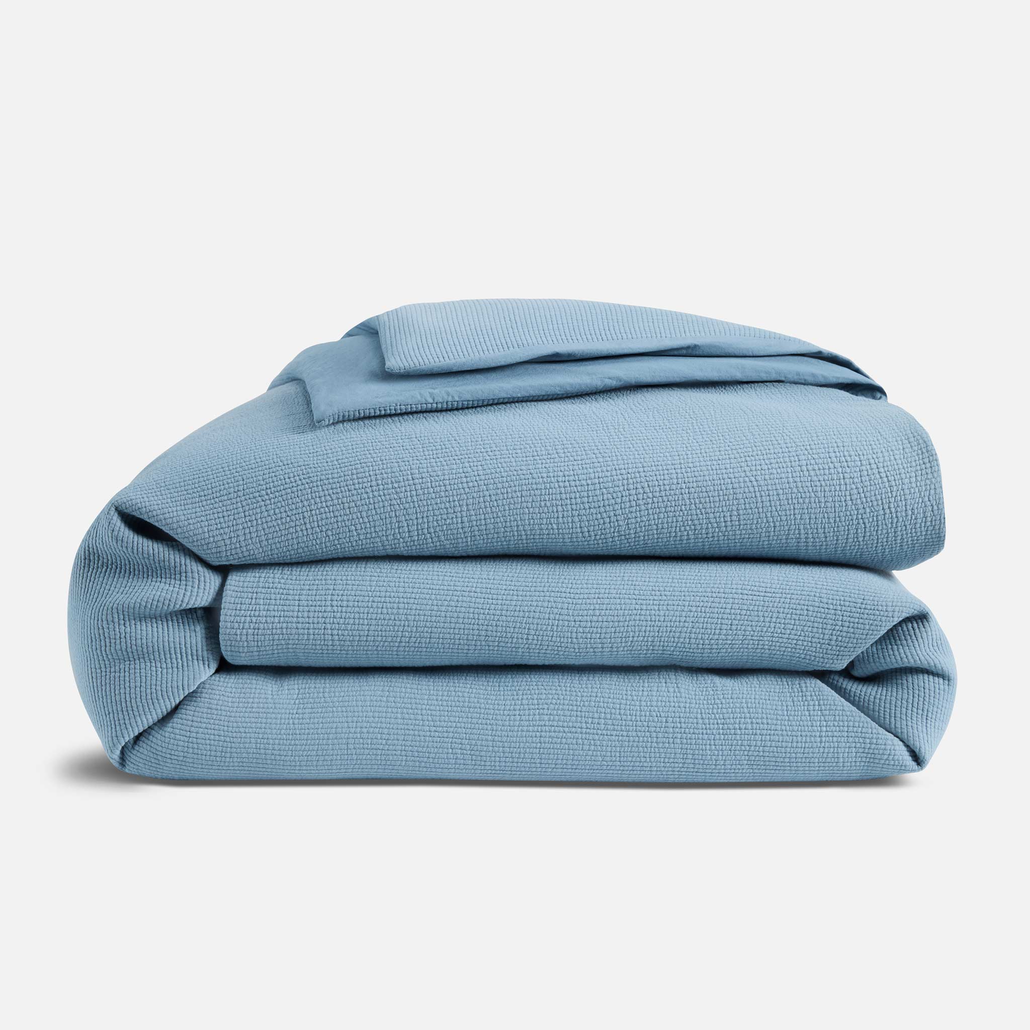 Ribbed Matelasse Duvet Cover