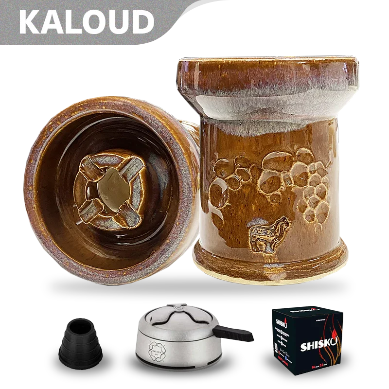 Alpaca Rook Thick Boyz Bowl - Brown Dotty 2