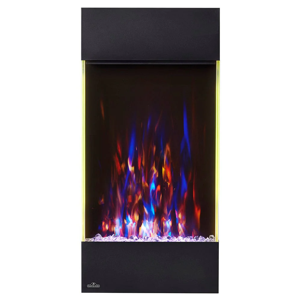 Napoleon 32-In Allure Vertical Wall Mount Electric Fireplace- NEFVC32H
