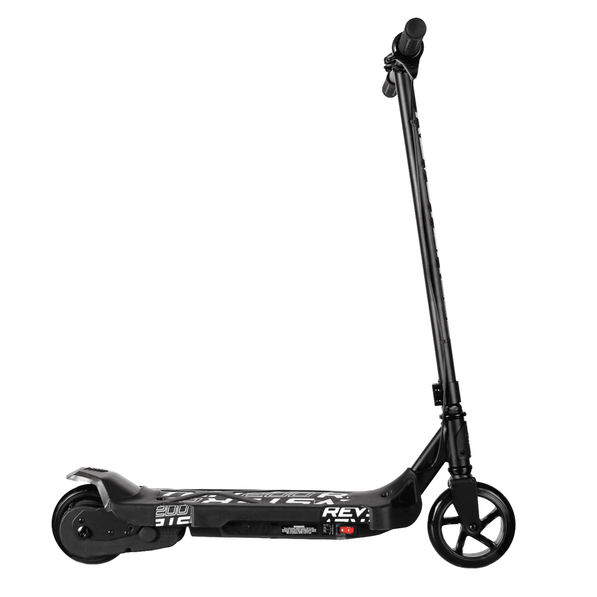 Electric and Kick Scooter, 2-in-1, Ages 8+, 12V Battery, 8 MPH, 130mm Rear Brake