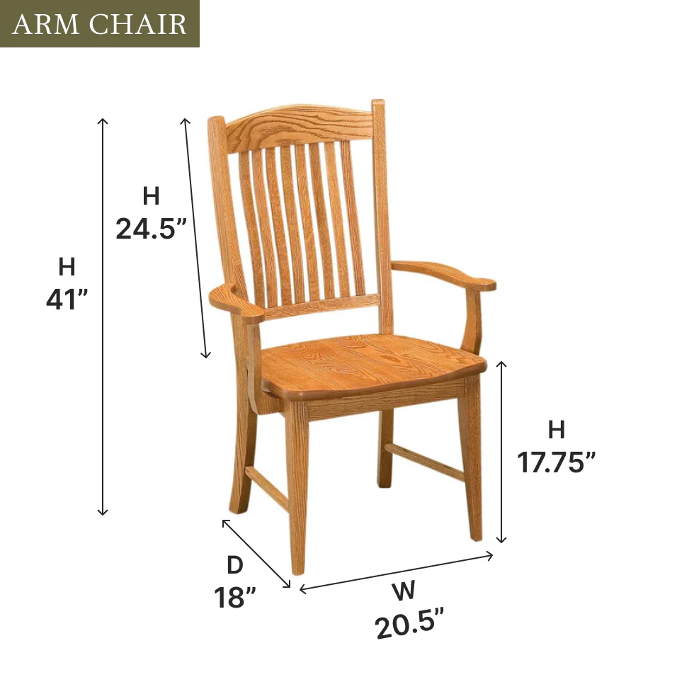 Amish Lyndon Side Chair
