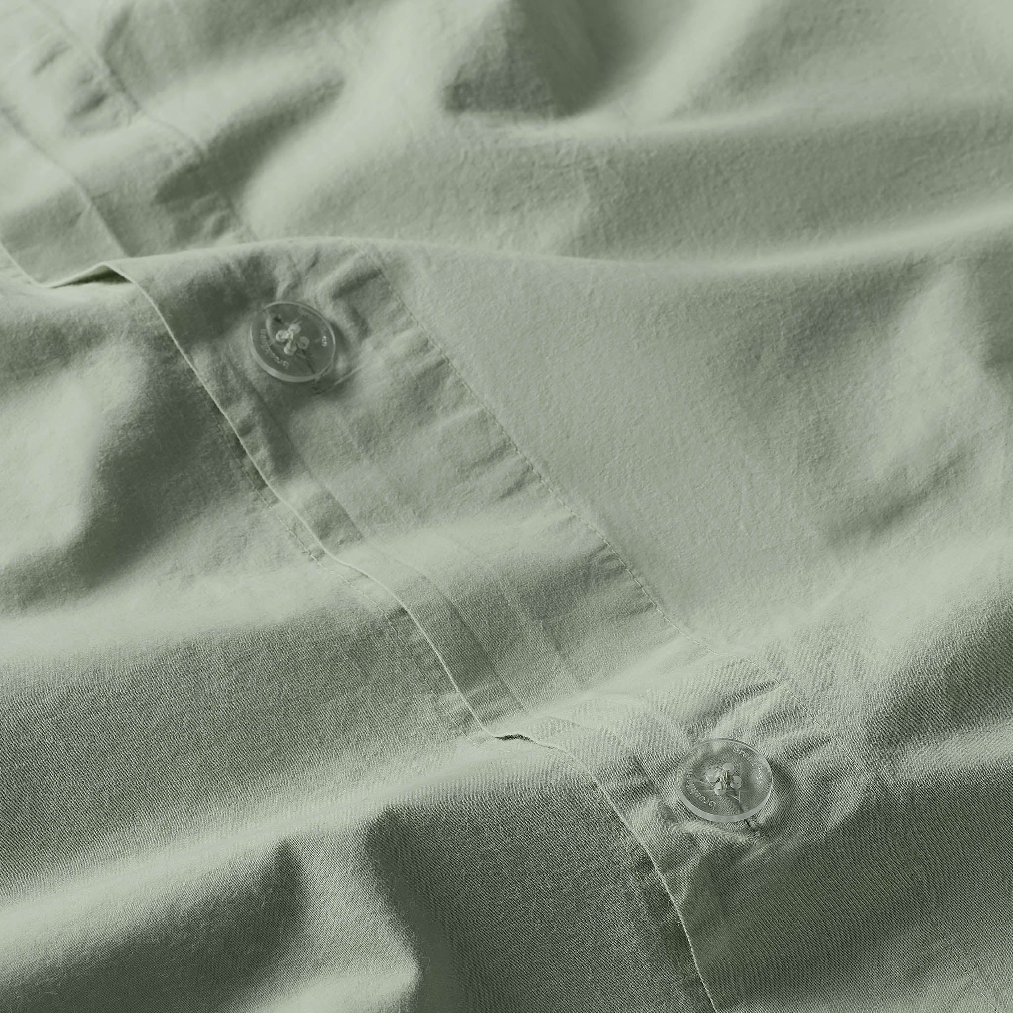 Washed Classic Percale Duvet Cover