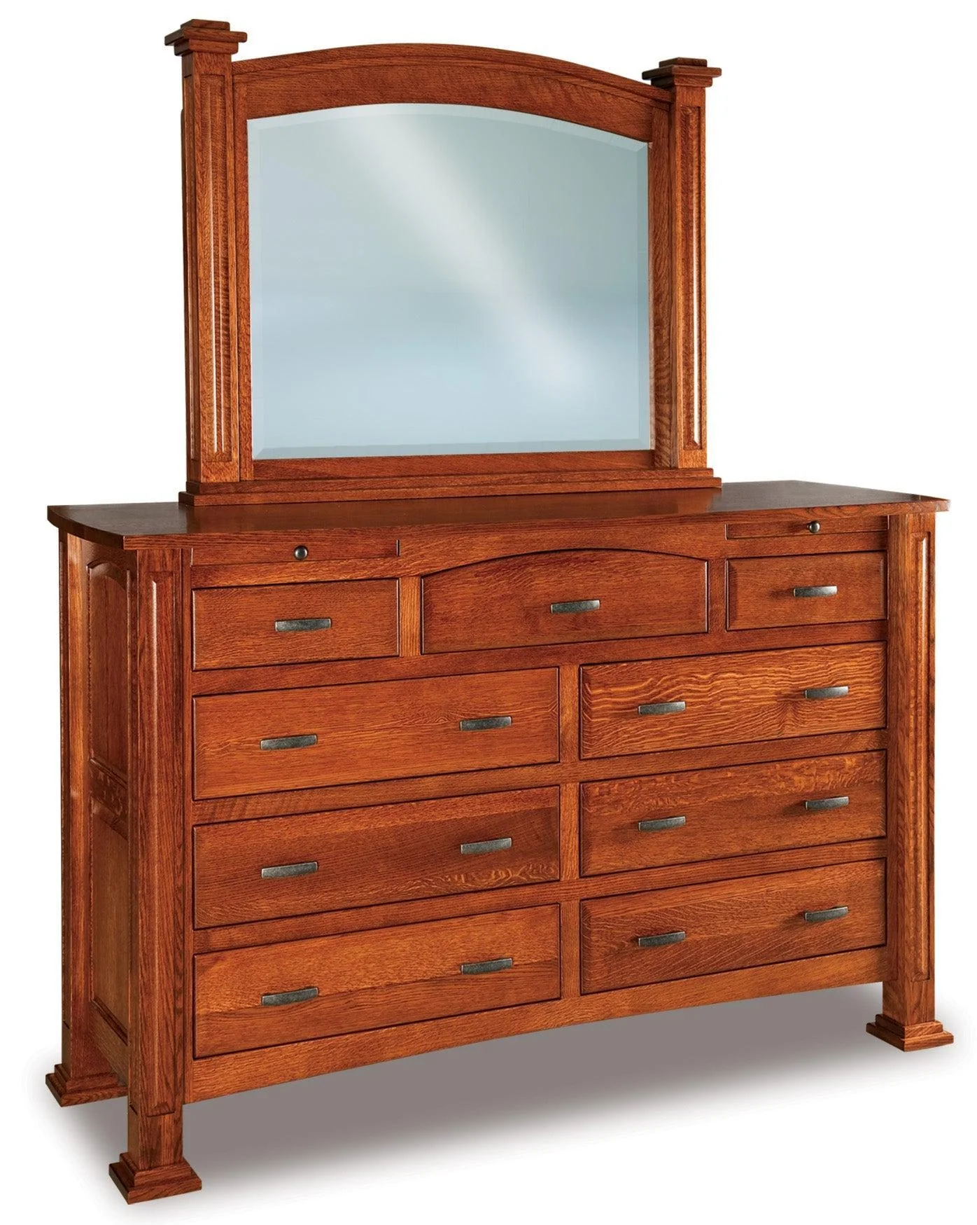 Amish Lexington Nine Drawer Dresser