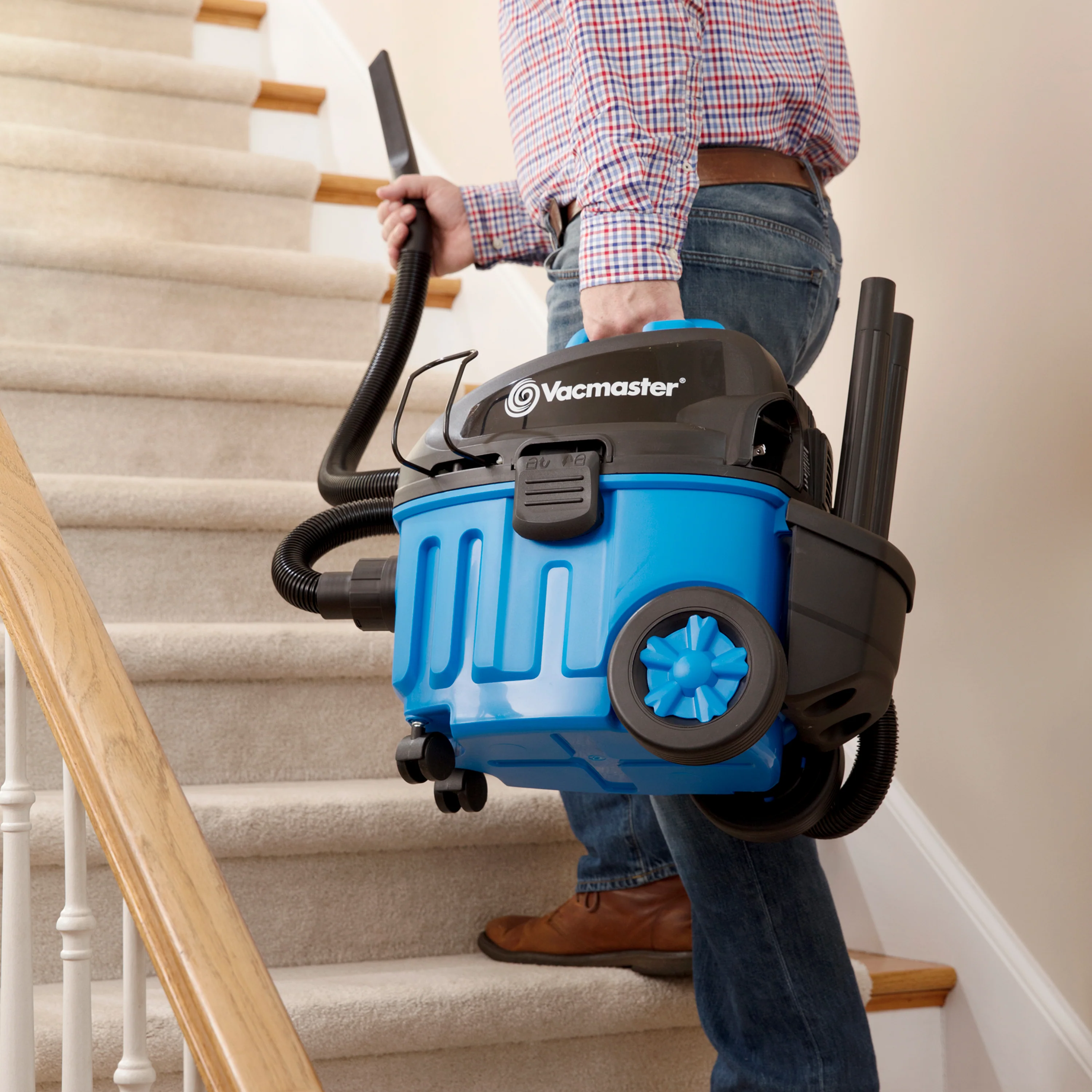 4 Gallon 5 Peak HP Poly Household Wet/Dry Vacuum