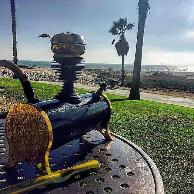 Apple on Top TableTop Shisha GOLD