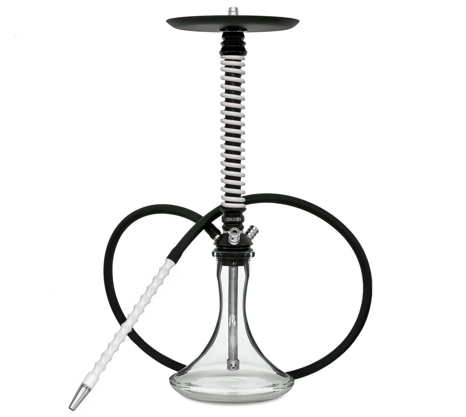 Mamay Customs Coilover Shisha - Black White