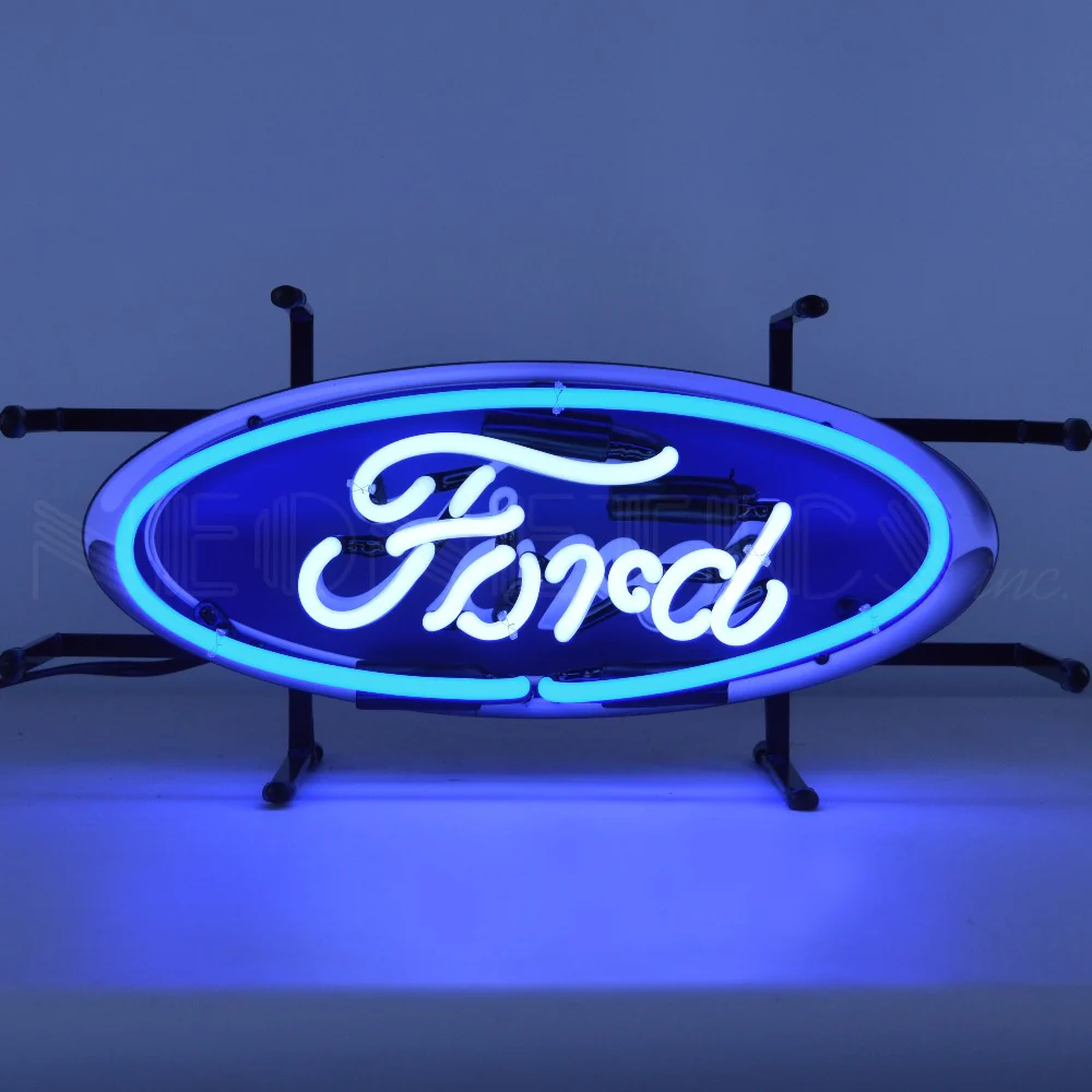 Ford Oval Junior Neon Sign (Open Box, Used)