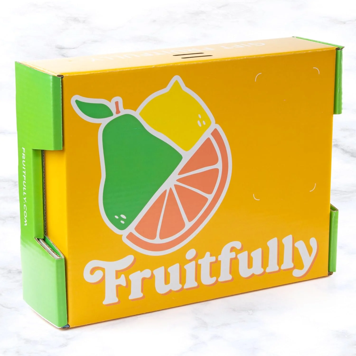 Happy Holidays Fresh Fruit Basket with Cheese and Nuts