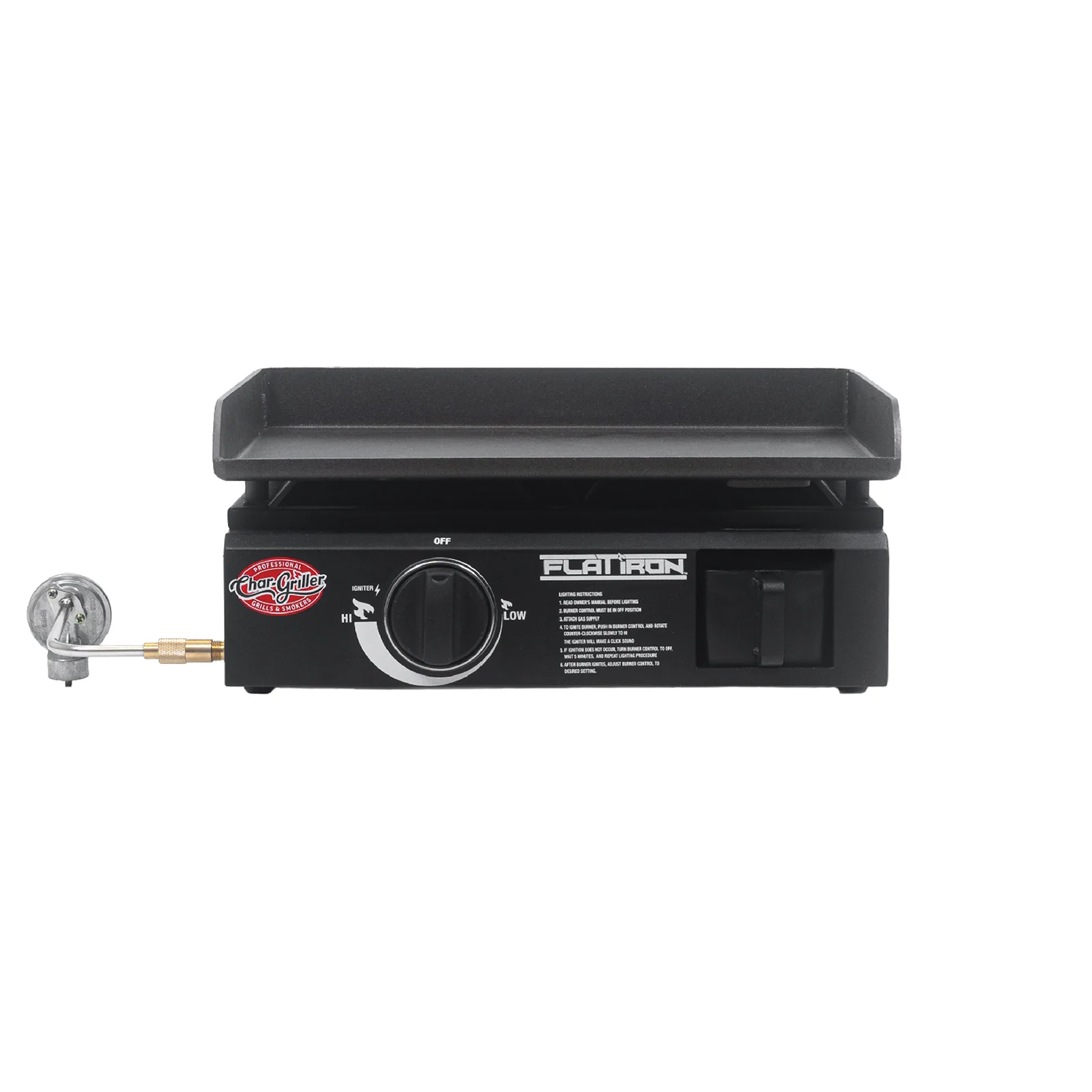 Flat Iron? Portable Gas Griddle, Cover, and Griddle Stand Bundle