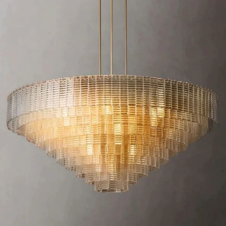 Shakiesha Clear Round Chandelier 65