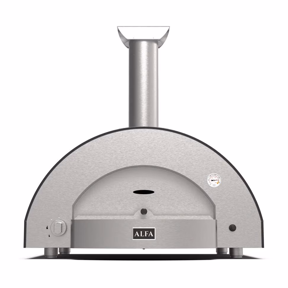 Alfa Classico 4 Pizze Propane Pizza Oven - Ardesia Grey - FXCL-4P-GGRA-U