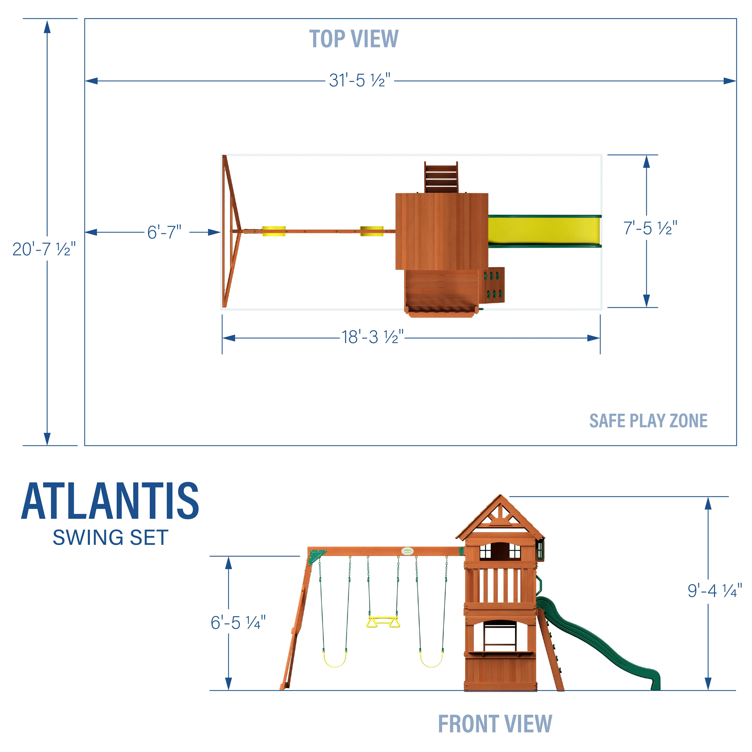 Atlantis Swing Set