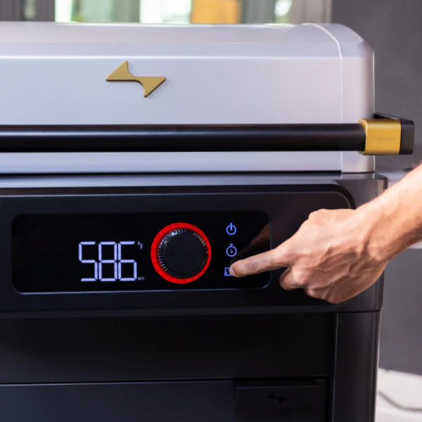 Current Model G Dual Zone Griddle with Cabinet, Onyx