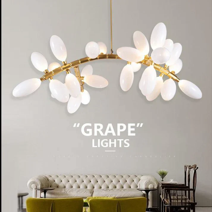 Fashion Grape Linear Chandelier 57