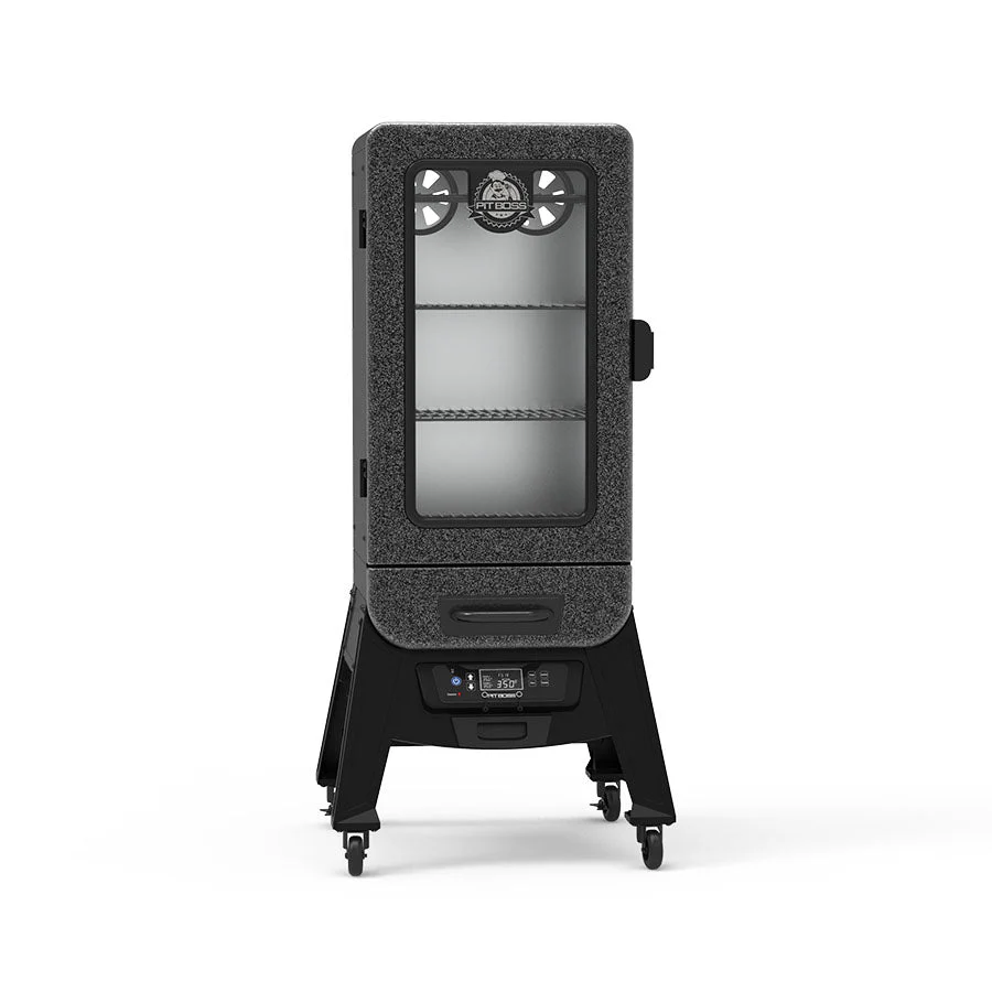 3-Series Digital Vertical Smoker, Silver Hammertone