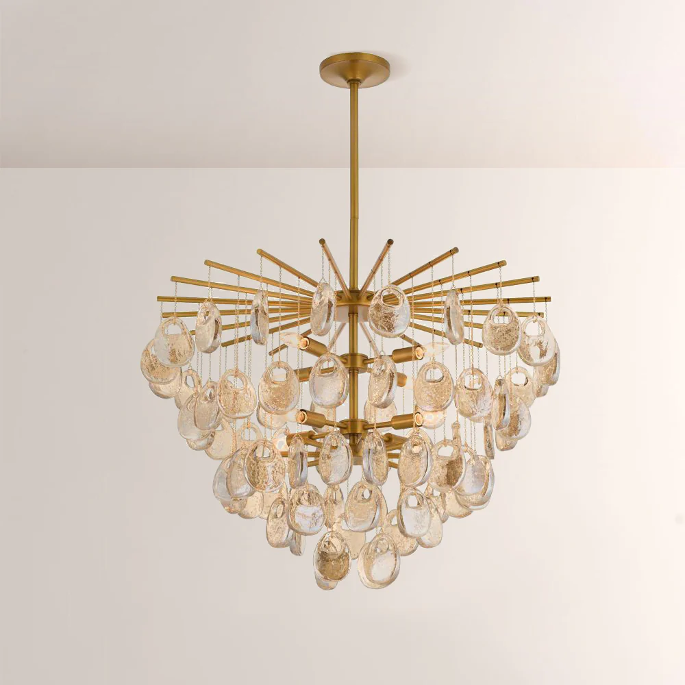 Jacksia Glass Round Chandelier 32