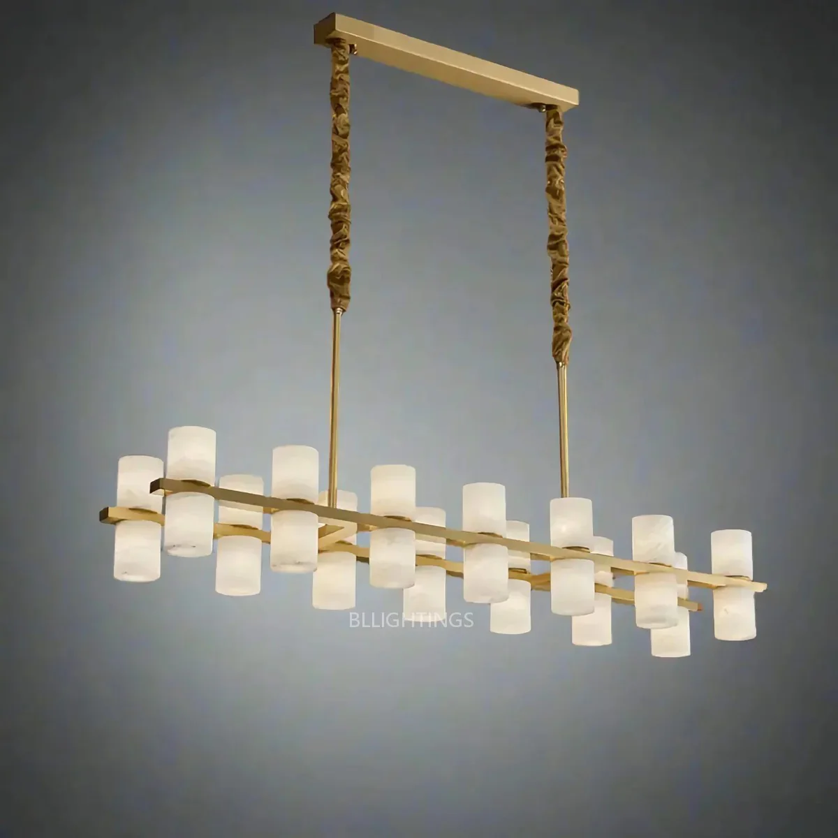Alabaster Linear Chandelier