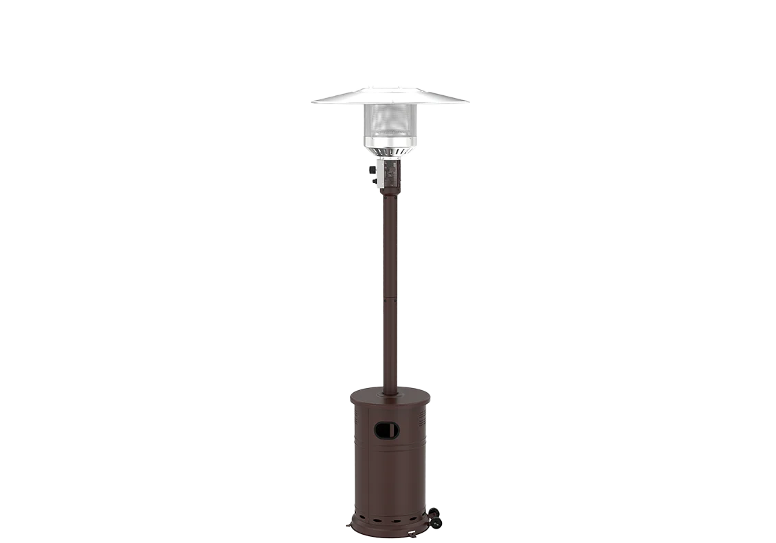 Sundara 48,000 BTU Bronze Propane Standing Patio Heater with Wheels