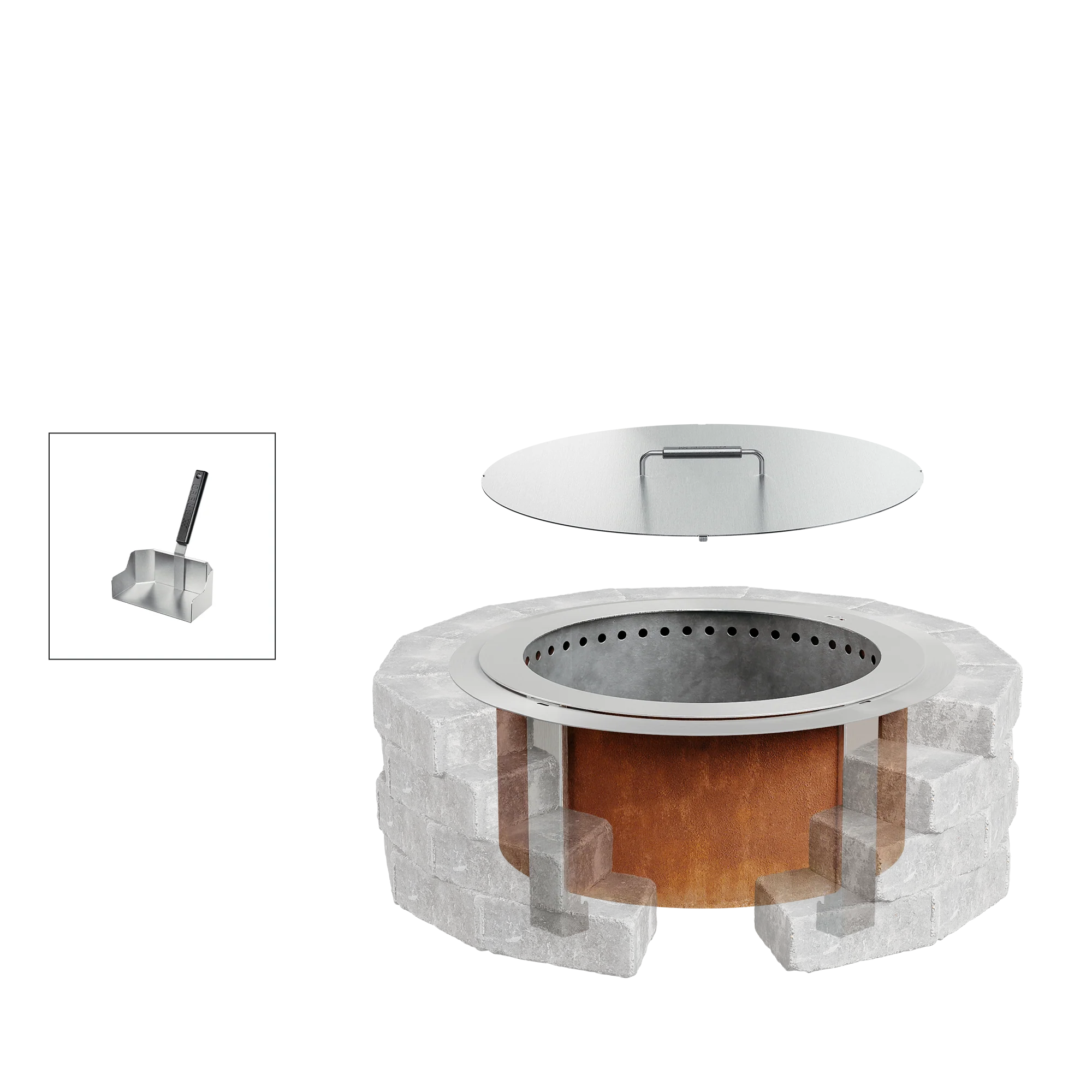 Fire Pit Insert Bundle