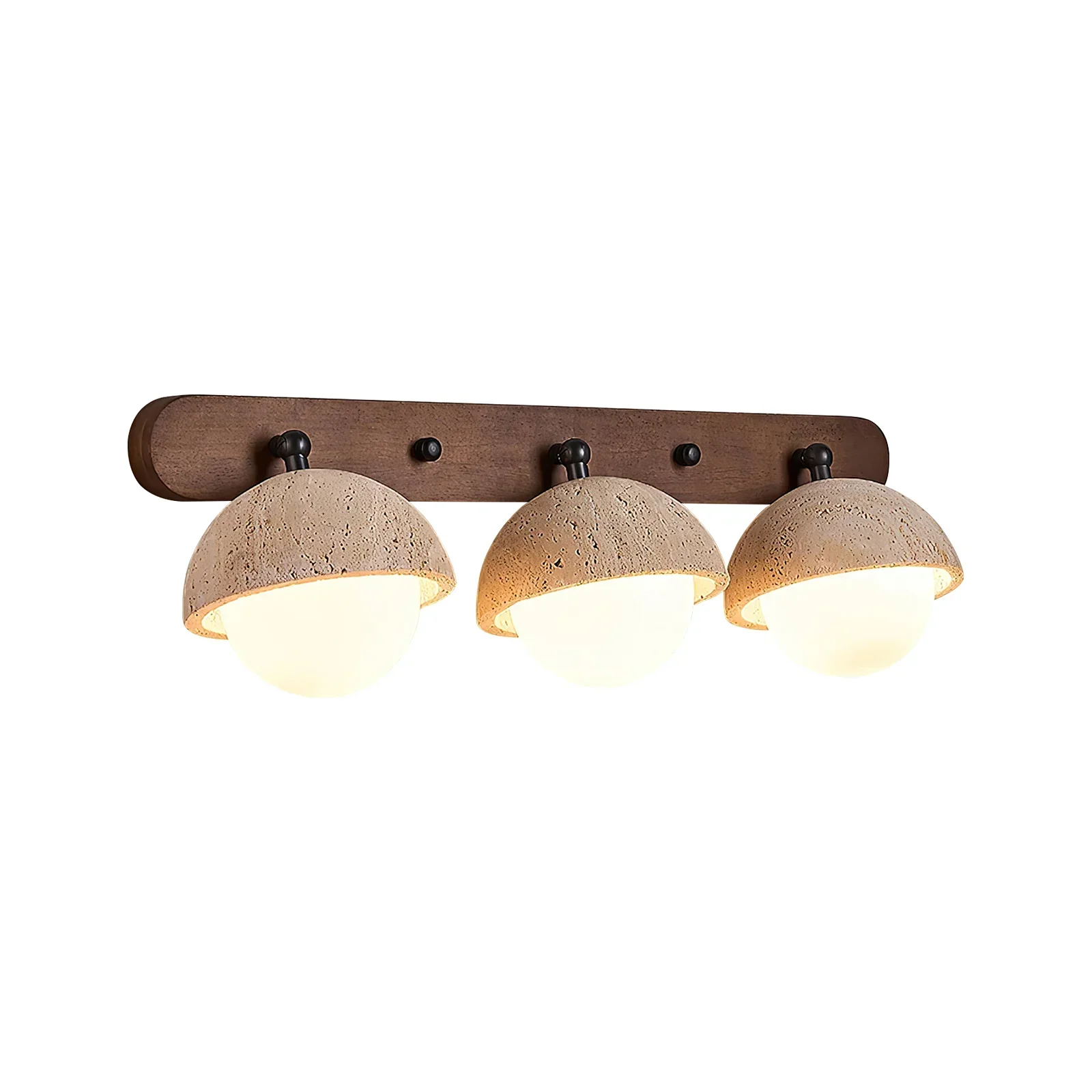 Globe Travertine Pecherna Wall Sconce