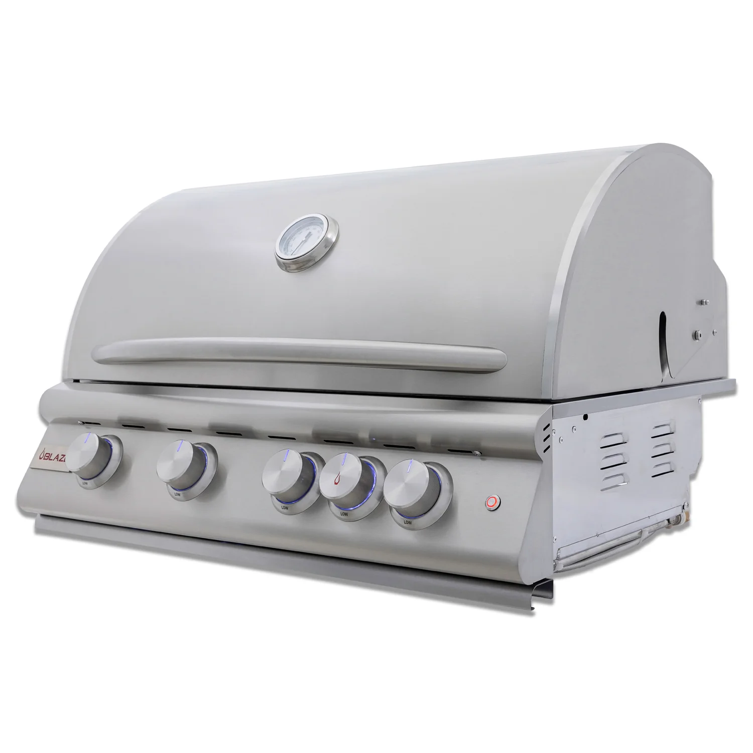 Blaze Premium LTE+ 32-Inch 4-Burner Built-In Gas Grill W/ Rear Infrared Burner & Lift-Assist Hood - BLZ-4LTE3-(NG/LP)