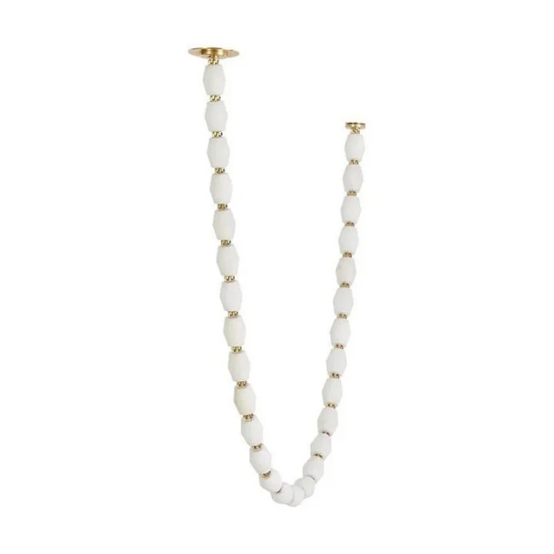 Dana Alabaster Pearl Necklace Chandelier