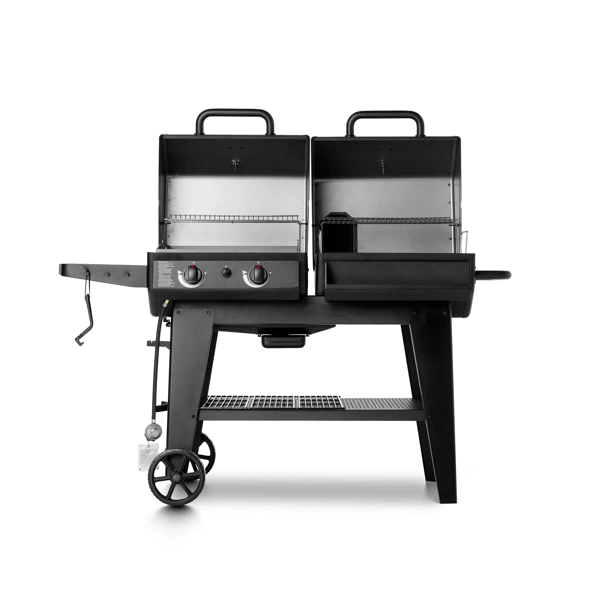 FlexFuel? Gas and Charcoal Grill and Smoker