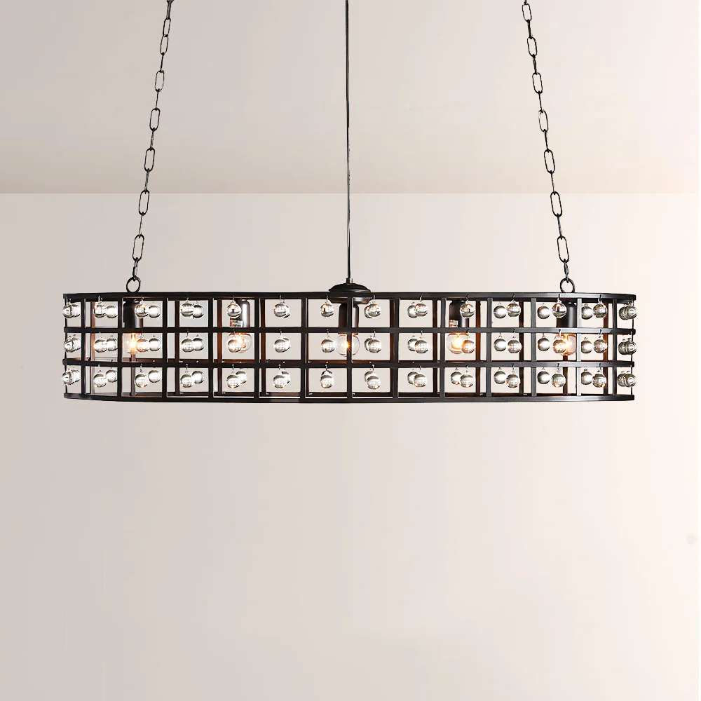 Lana Cage Oval Chandelier