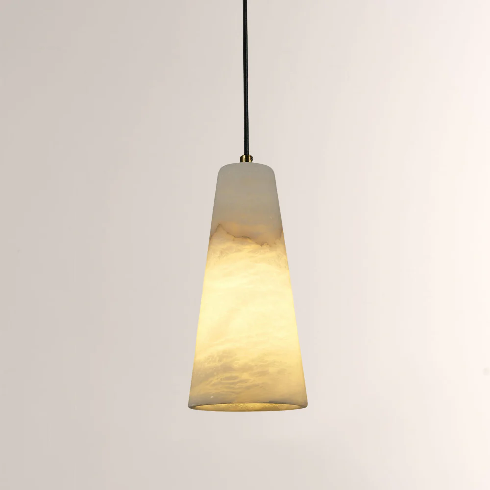 Capus Conical Alabaster Pendant