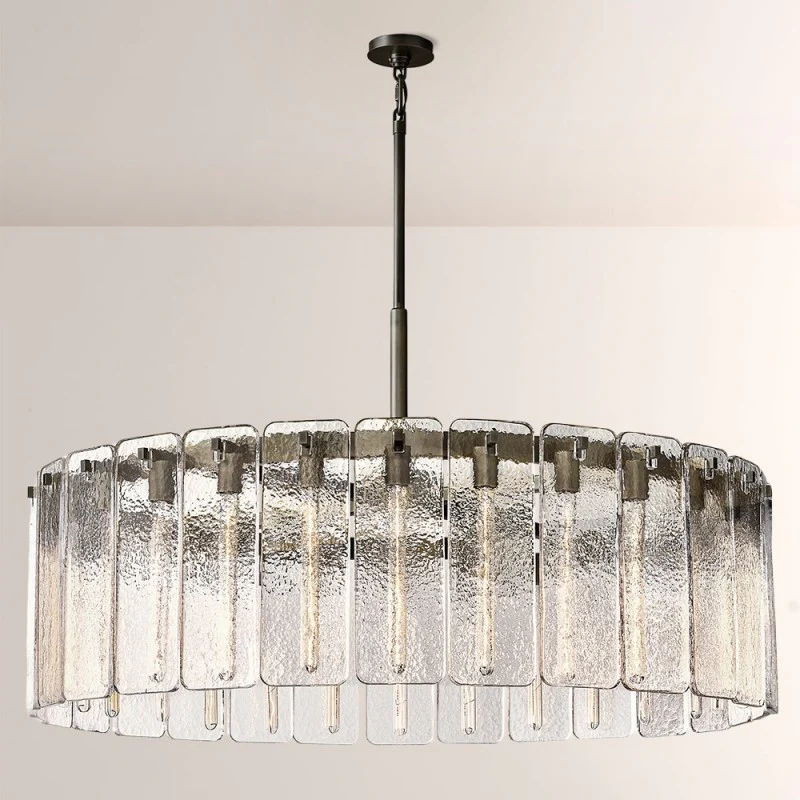 Calama Glass Round Chandelier 48