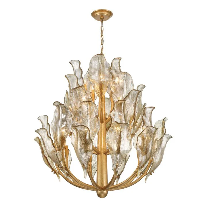 Brind Modern Glass Chandelier