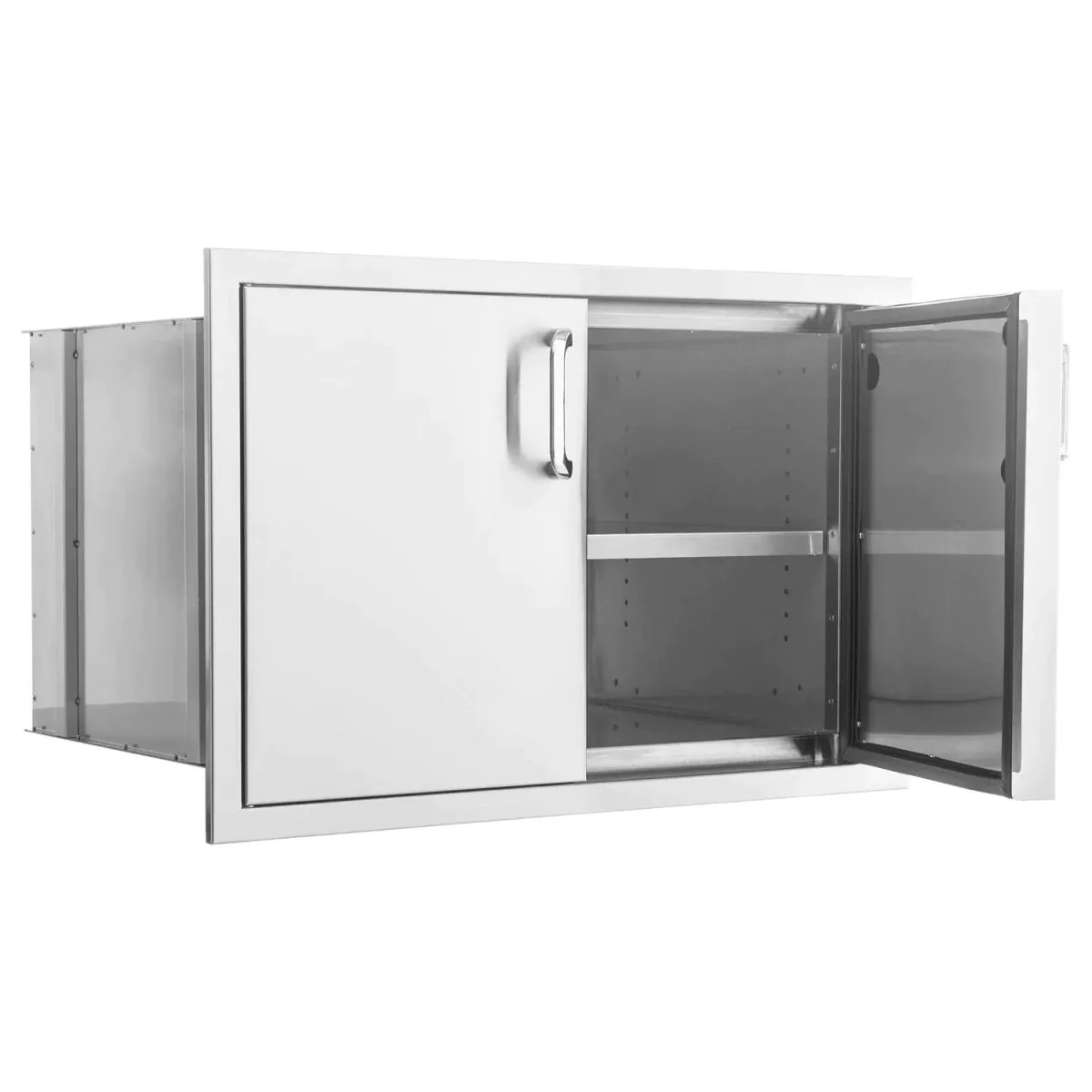 PCM 260 Series 32-Inch Sealed Dry Storage Pantry With Shelf  BBQ-260-DRY-STG
