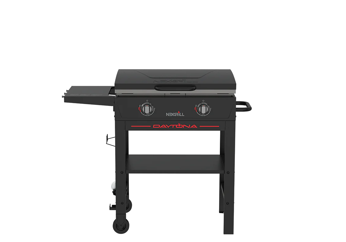 Nexgrill | Black Daytona? 2-Burner Propane Gas Griddle with Lid