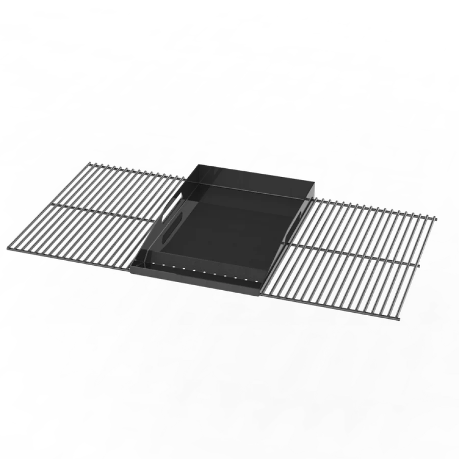 Ceramic Coated Griddle Insert and Cooking Grates Set - 1000 Series