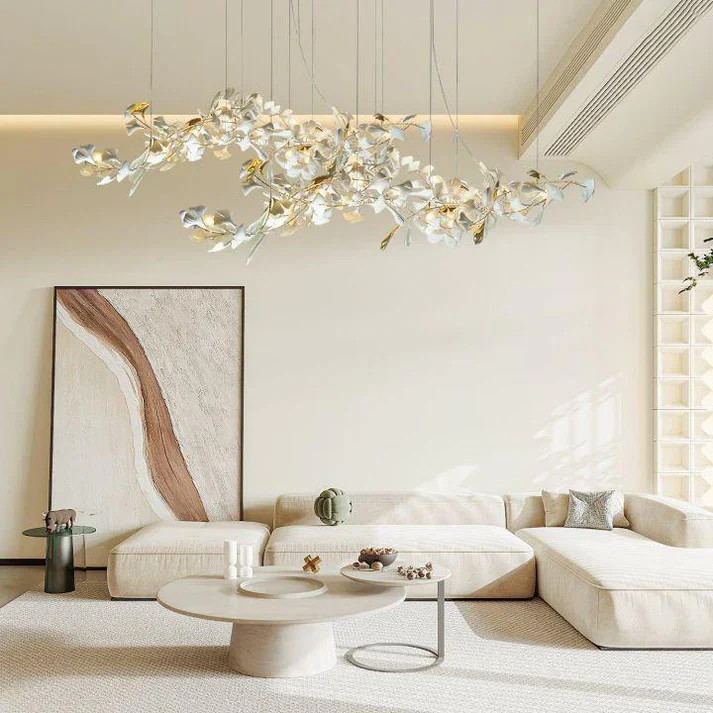Ginkgo Ceramic Special Chandelier