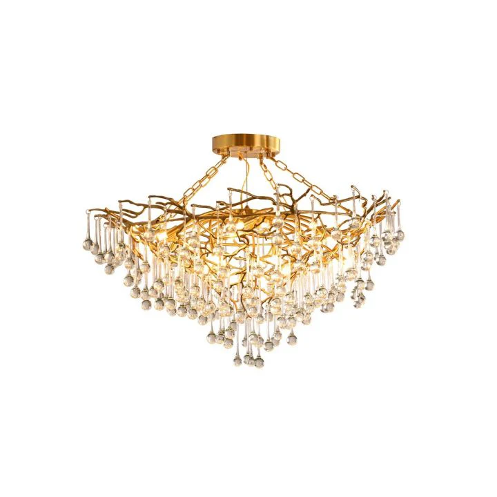 Branch Anita Brass Chandelier