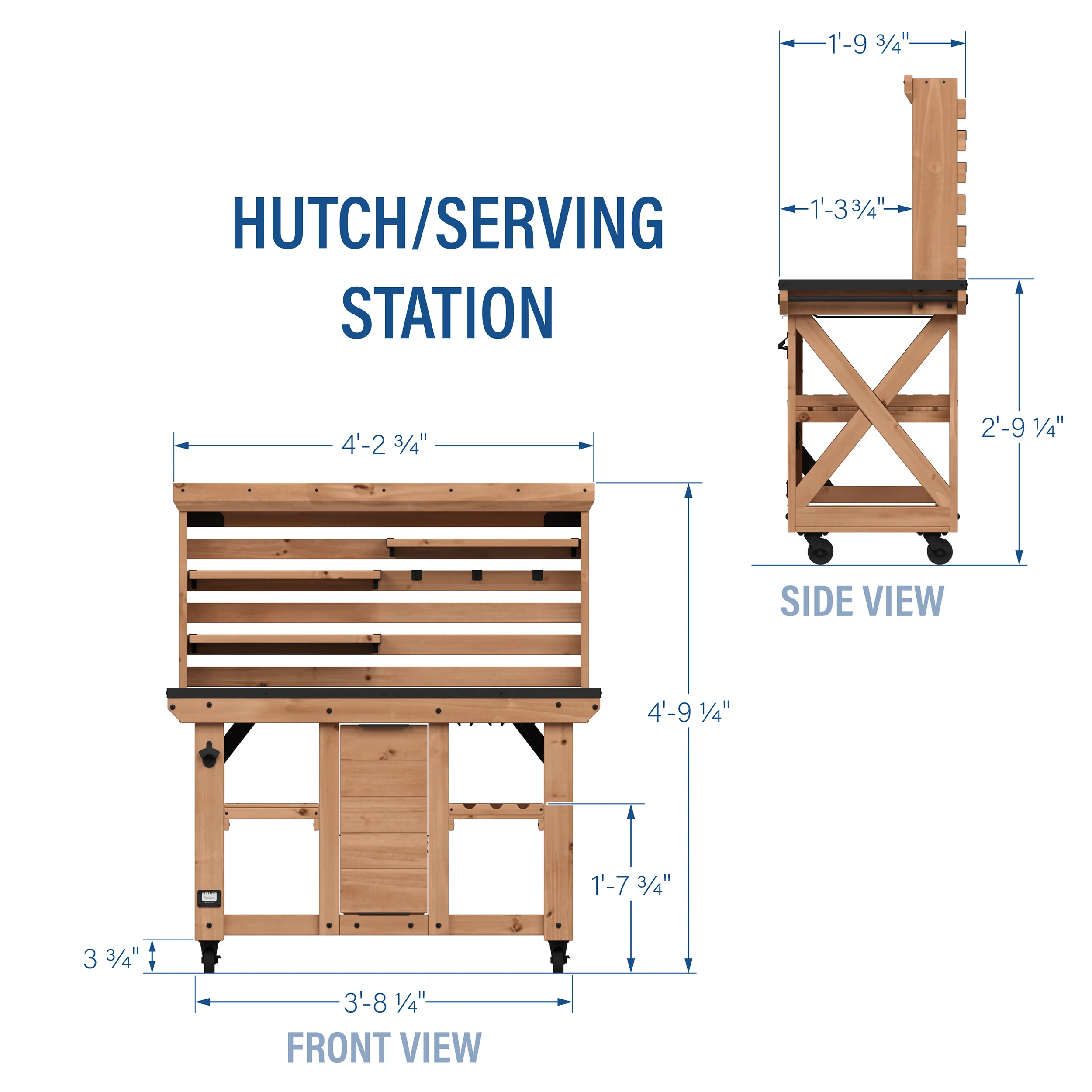Hutch/Serving Station