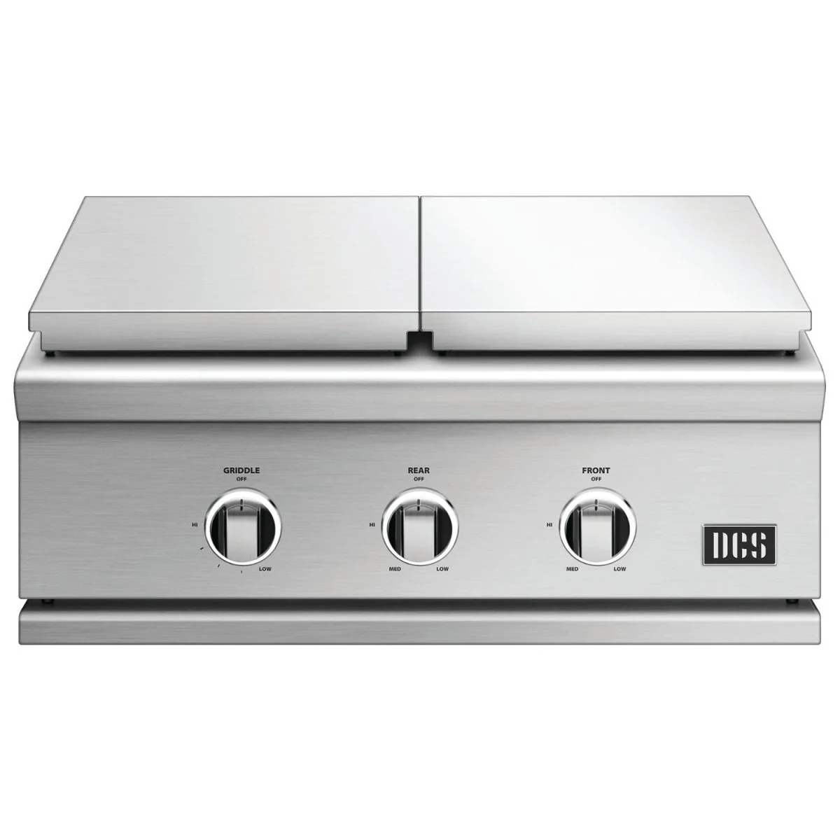 DCS Liberty 30-Inch Built-In Natural Gas / Liquid Propane Double Side Burner And Griddle - BFGC-30BGD-N & BFGC-30BGD-L