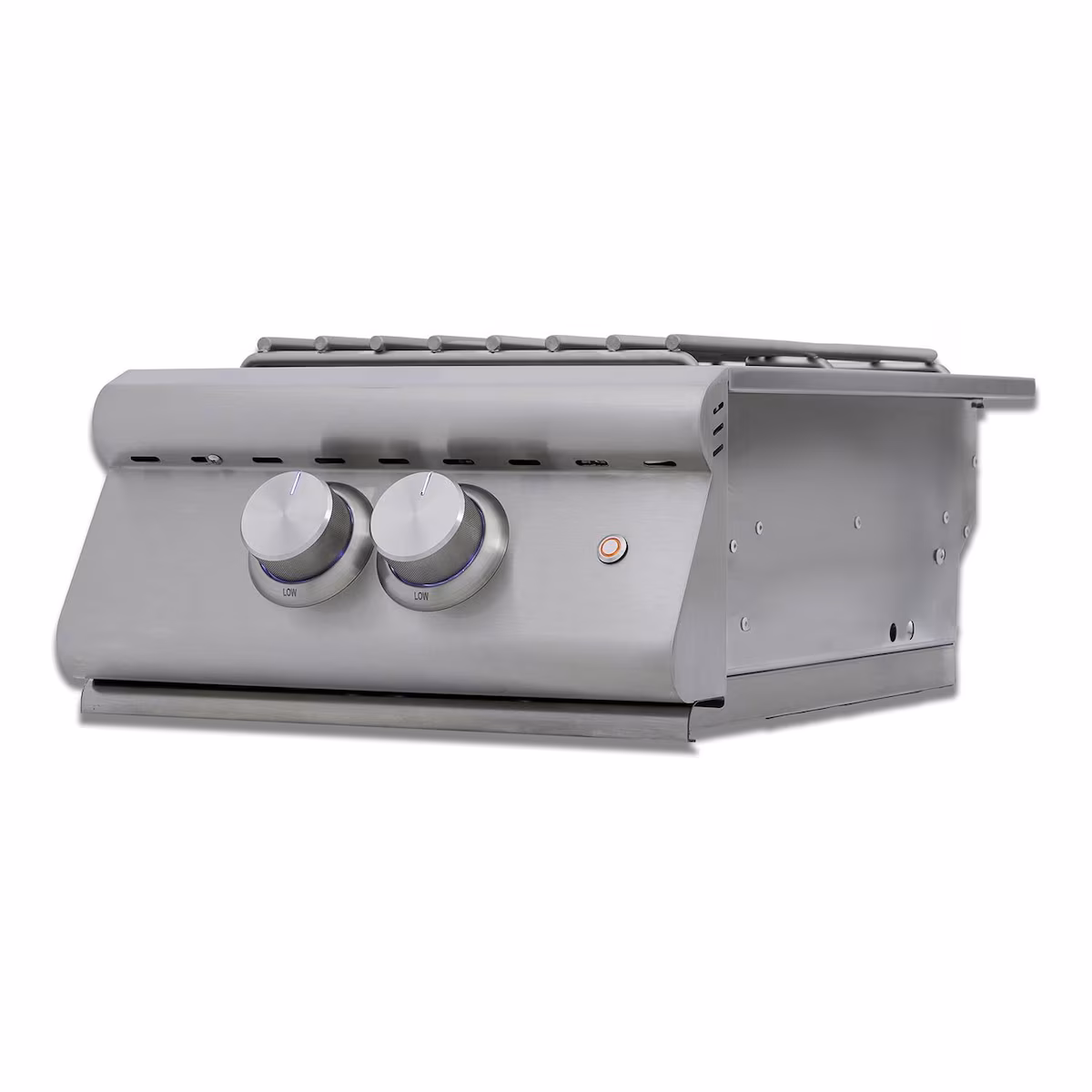 Blaze LTE+ Built-In Propane Gas High Performance Power Burner w/ Wok Ring & Stainless Steel Lid - BLZ-PBLTE3